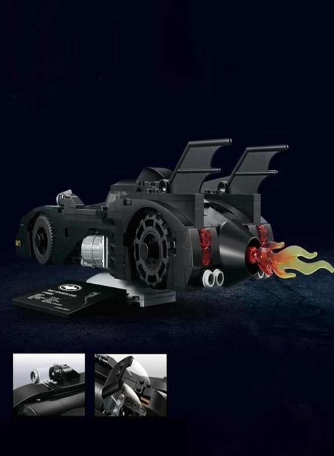 Babelly Black Bat Car Building Blocks Set,STEM Building Toys for Kids Brain Development & Hands-On Ability Improvement,325 Pieces Construction Toy for Boys & Girls Aged 6+ - Image 5